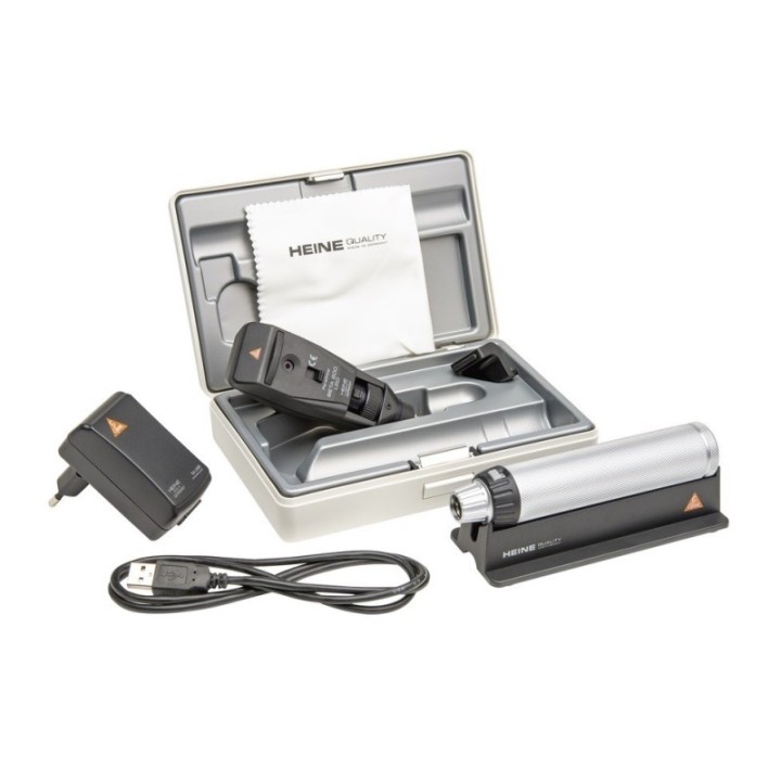Skiascope HEINE BETA 200 LED avec poignée rechargeable