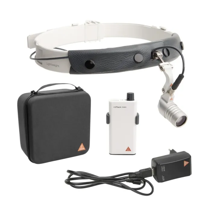 Lampe frontale HEINE MicroLight 2 sur Bandeau Léger Lightweight