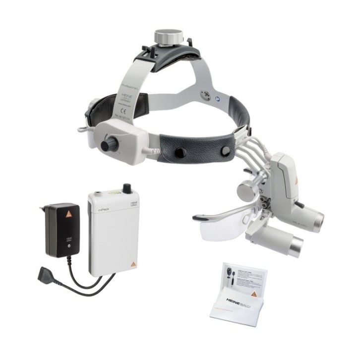 HEINE ML4 LED Kits avec Loupes Binoculaires HRP, mPack et S-GUARD