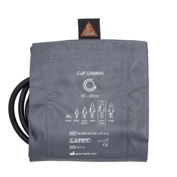 Brassards adulte grande 2 tubes pour HEINE GAMMA XXL LF