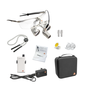 Lampe frontale HEINE LoupeLight 2 LED avec Loupes HR 2.5x/340 mm