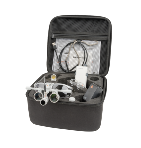 Lampe frontale HEINE LoupeLight 2 LED avec Loupes HR 2.5x/340 mm