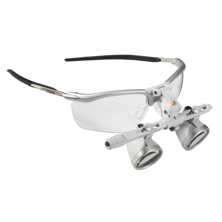 Loupes Binoculaires HEINE HR 2.5x sur S-FRAME