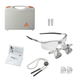 Loupes Binoculaires HEINE HR 2.5x sur S-FRAME