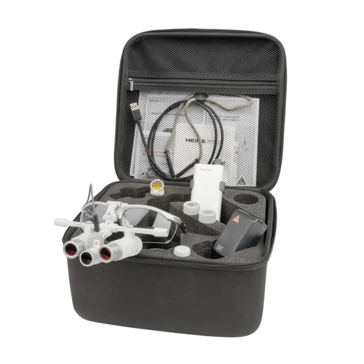 Lampe frontale HEINE LoupeLight 2 avec Loupes HRP 4x