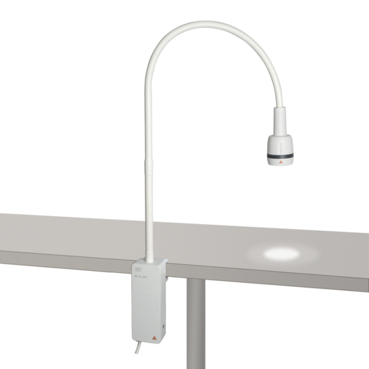 Lampes d’examen HEINE EL3 LED pour montage sur table