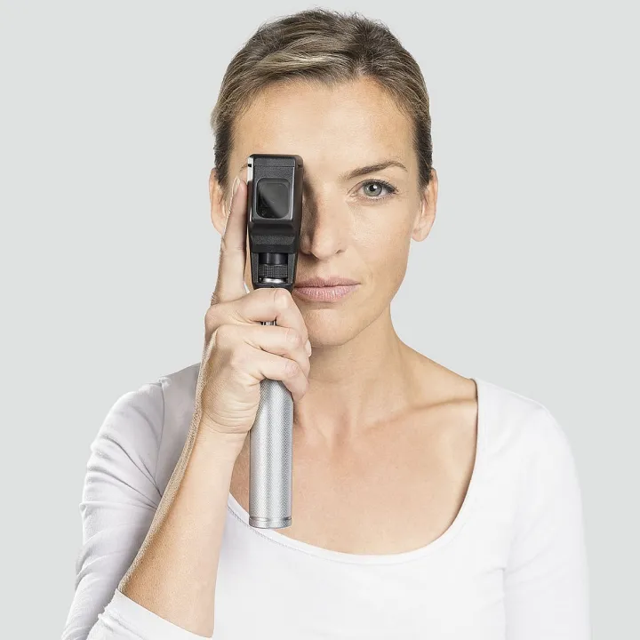 HEINE BETA 200 LED Skiascope avec poignée à piles