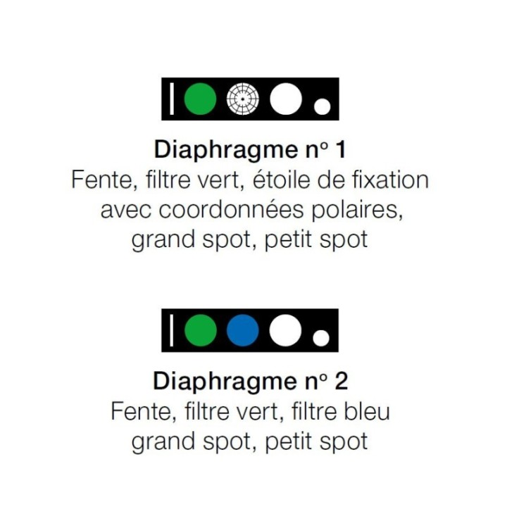 Diaphragmes Ophtalmoscope HEINE K180
