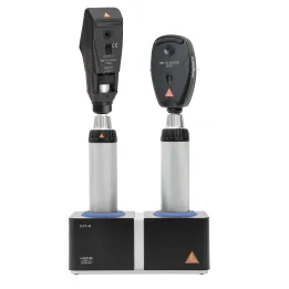 Set de diagnostic ophtalmique HEINE BETA 200S LED avec chargeur de table