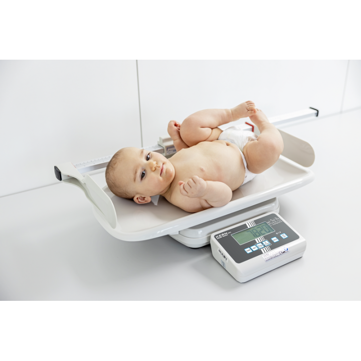 Station de mesure pour bébé avec approbation médicale KERN MBC 15K2DM