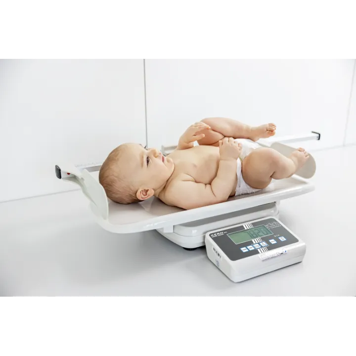 Station de mesure pour bébé avec approbation médicale KERN MBC 15K2DM