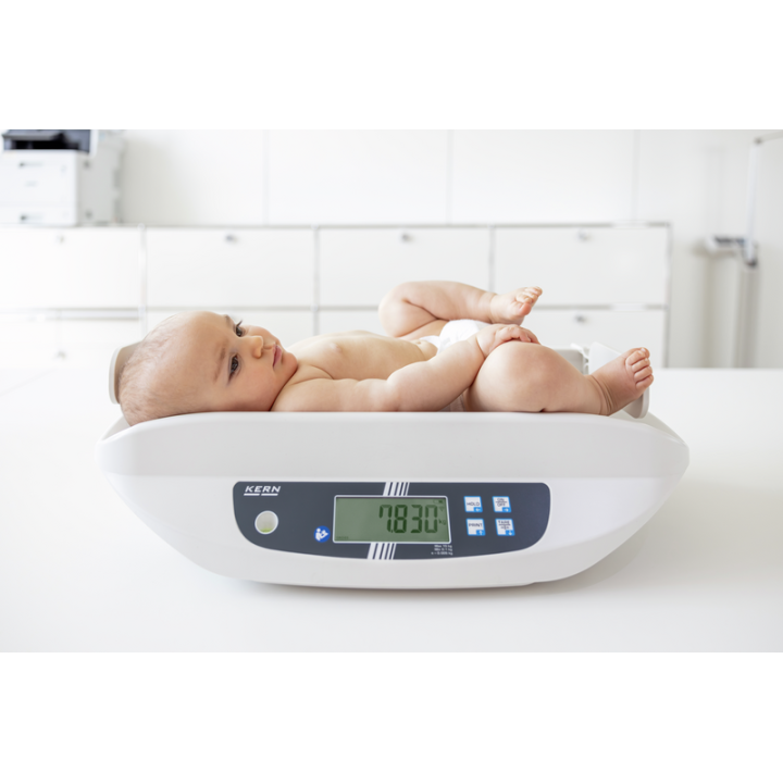 Station de mesure pour bébé avec approbation médicale KERN MBA