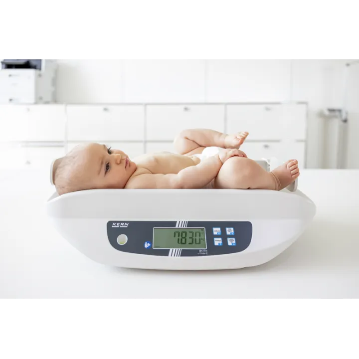 Station de mesure pour bébé avec approbation médicale KERN MBA