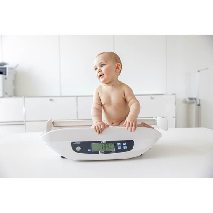 Station de mesure pour bébé avec approbation médicale KERN MBA