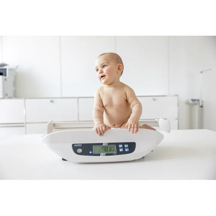 Station de mesure pour bébé avec approbation médicale KERN MBA