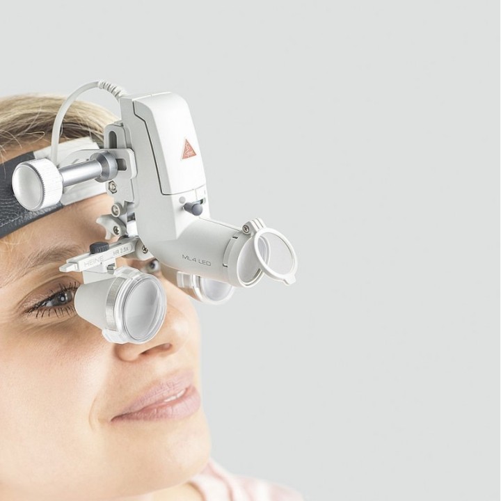 Filtre polarisant P2 pour HEINE ML4 LED et loupes HR 2,5x