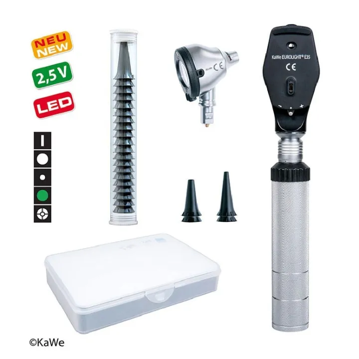 Kit de diagnostic LED KaWe EUROLIGHT PRO-SET