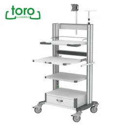 HAEBERLE toro EN 3 – Chariot médical pour endoscopie (63 cm)