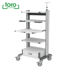 HAEBERLE toro EN 2 – Chariot médical pour endoscopie (63 cm)