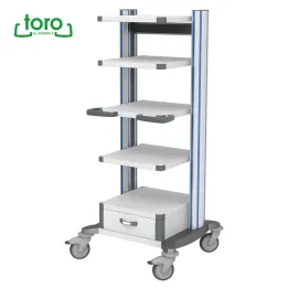 HAEBERLE toro EN 1 – Chariot médical pour endoscopie (45 cm)