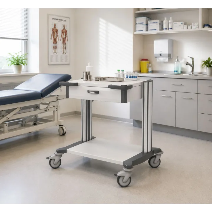 HAEBERLE toro – Chariot médical pour les soins quotidiens (63 cm)