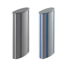 HAEBERLE Profilés porteurs, toro, gris/bleu variable heights 1340–1820 mm