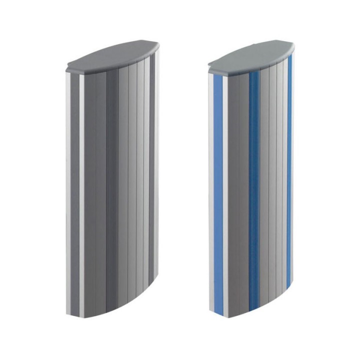 HAEBERLE Profilés porteurs, toro, gris/bleu variable heights 1340–1820 mm