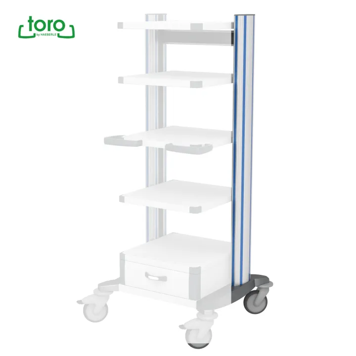 HAEBERLE Profilés porteurs, toro, gris/bleu variable heights 1340–1820 mm