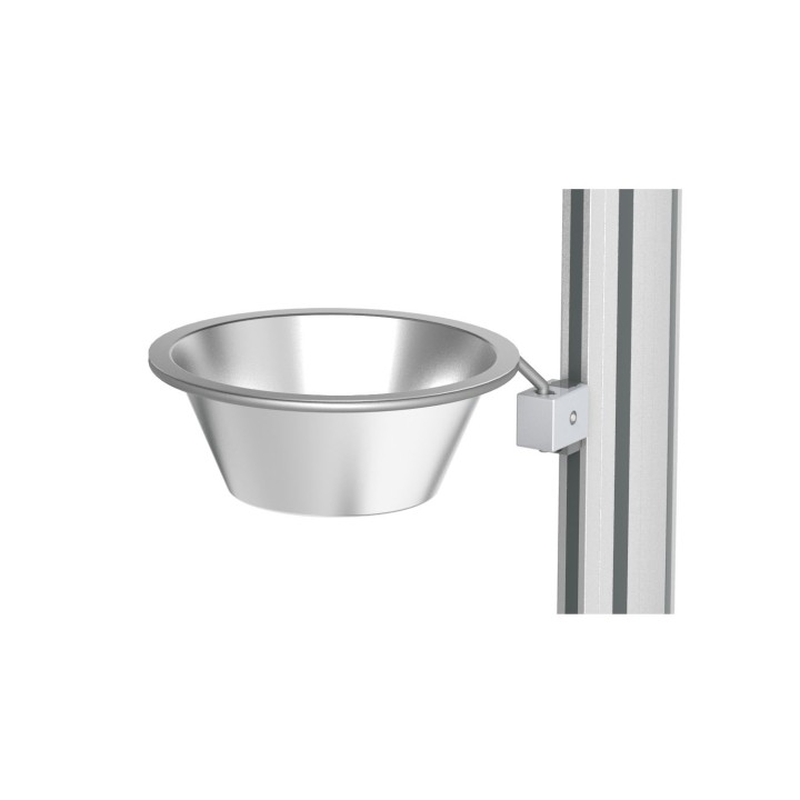 HAEBERLE Cuvette à déchets, inox, pour doppio, swingo et toro