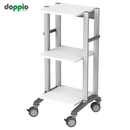 HAEBERLE doppio – Chariot médical à 3 surfaces de travail 45 cm