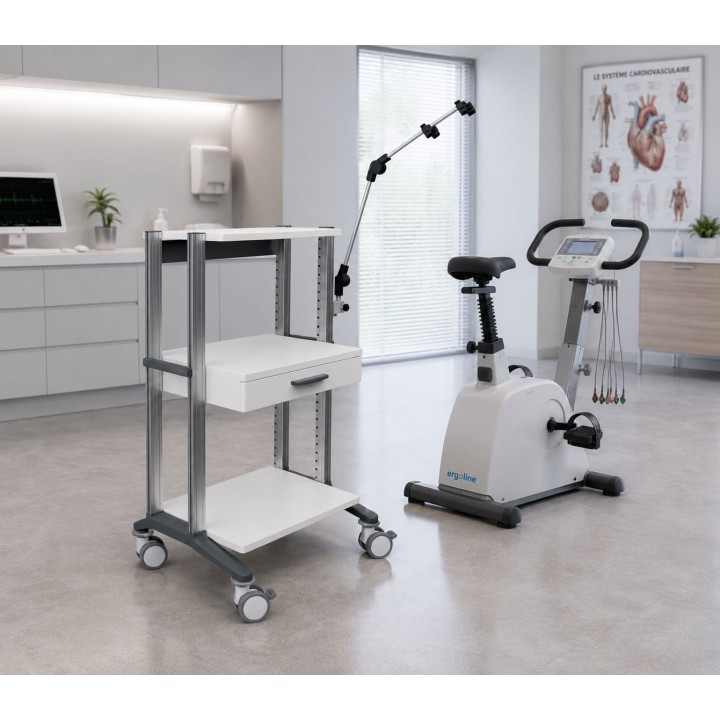 HAEBERLE doppio – Station mobile pour examens fonctionnels 60 cm