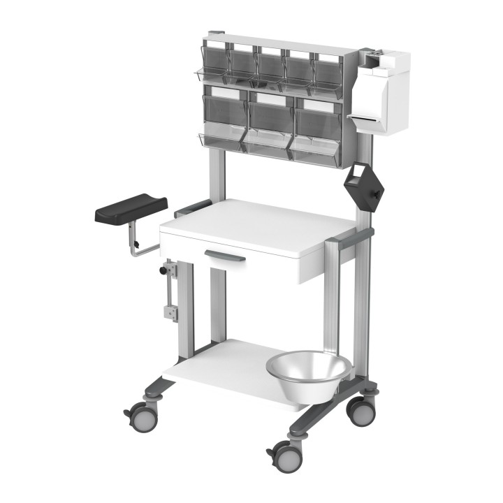 HAEBERLE doppio – Station mobile pour le traitement des plaies