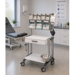 HAEBERLE doppio – Station mobile pour le traitement des plaies