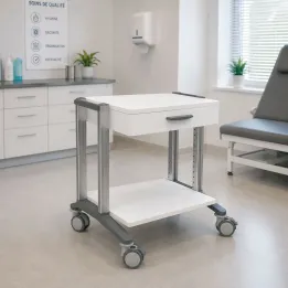 HAEBERLE doppio – Chariot médical pour les soins quotidiens 60 cm