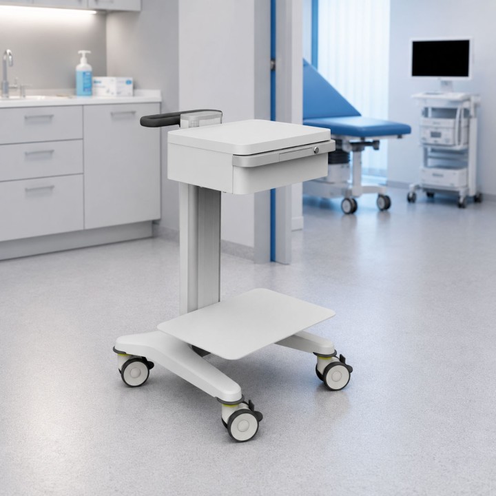 HAEBERLE moveo – Chariot médical avec tiroir verrouillable