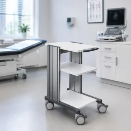 HAEBERLE swingo – Chariot pour appareils médicaux compacts