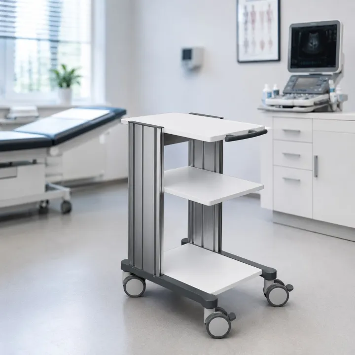 HAEBERLE swingo – Chariot pour appareils médicaux compacts