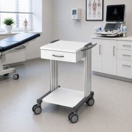 HAEBERLE swingo – Chariot compact pour appareils médicaux 45 cm