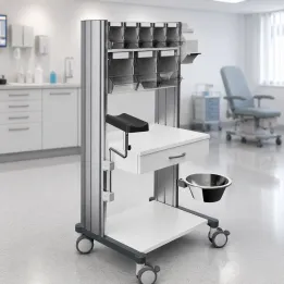 HAEBERLE swingo – Station mobile pour prélèvements sanguins et injections