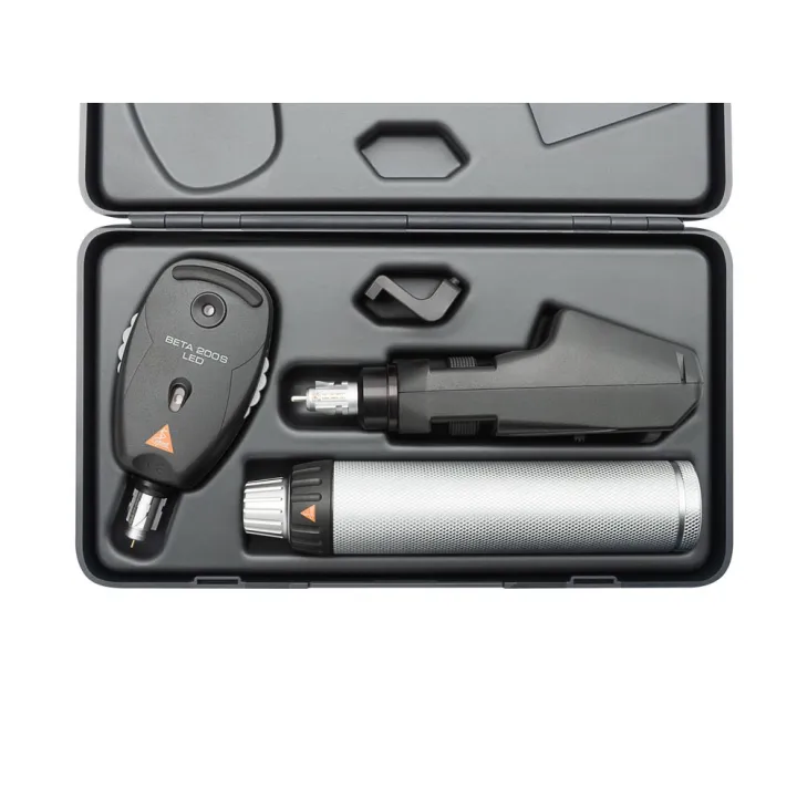 Set ophtalmique HEINE BETA 200S LED avec poignée à piles