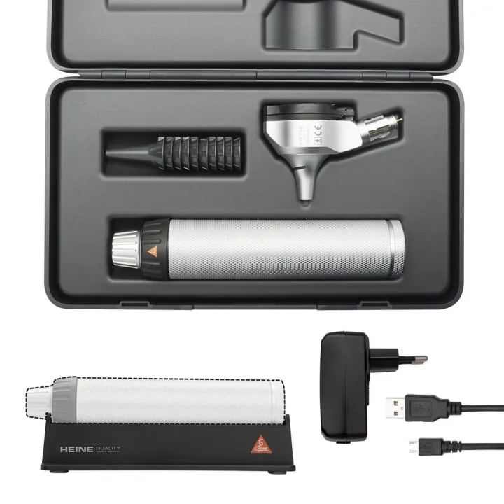 Otoscope HEINE BETA 200 LED avec poignée rechargeable