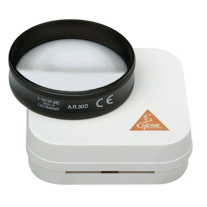 Loupes asphériques d’ophtalmoscopie HEINE A.R. 30 D / Ø 46 mm