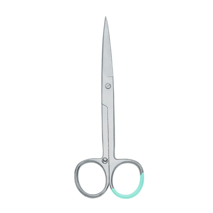 HARTMANN Ciseaux chirurgicaux pointus/pointus droits, 13 cm, 25 pcs