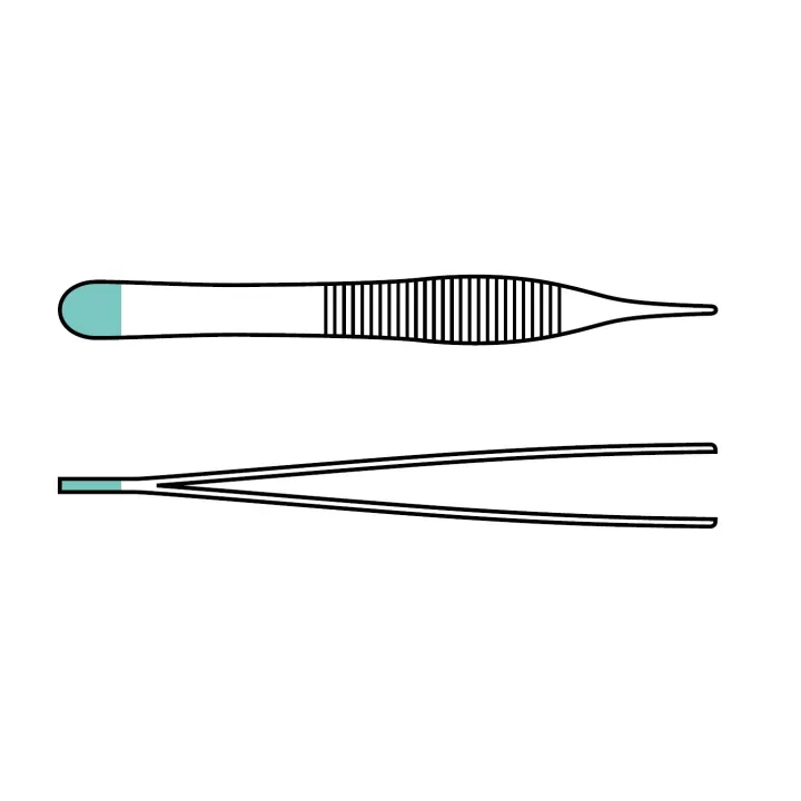 HARTMANN Pincette Adson anatomique droite, 12 cm, 40 pcs