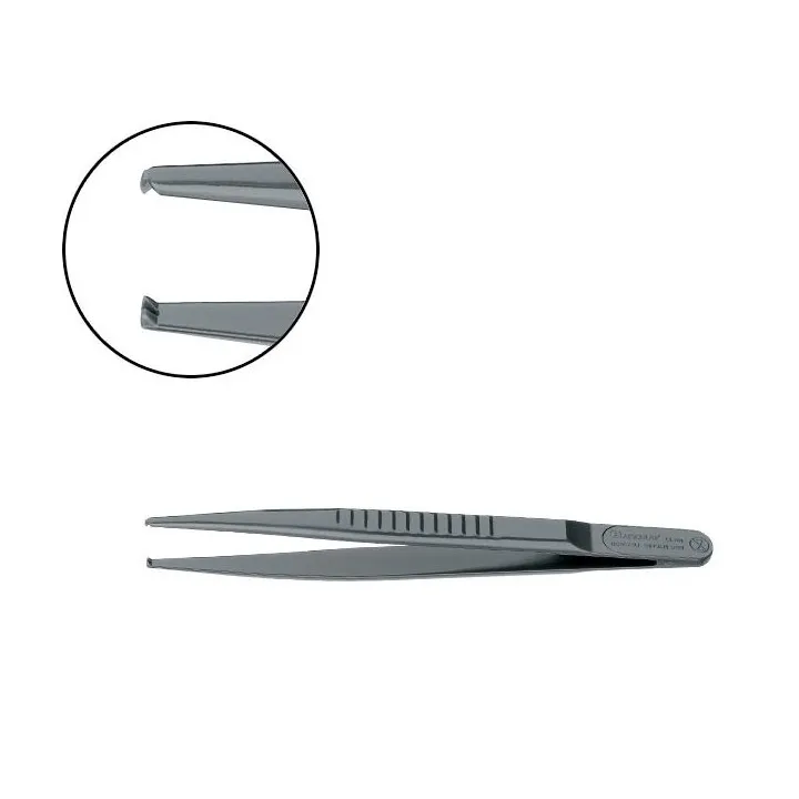 Aesculap SUSI Pince à tissus, droite, 145 mm, 1 x 2 dents