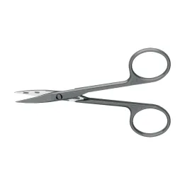 Aesculap SUSI Ciseaux Iris, droits, denture fine, 110 mm