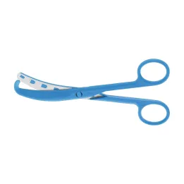 Aesculap SUSI Ciseaux ombilicaux, courbés, bleus, 160 mm, 20 pcs