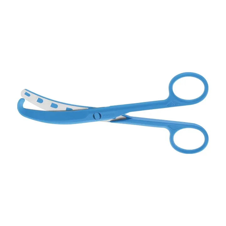 Aesculap SUSI Ciseaux ombilicaux, courbés, bleus, 160 mm, 20 pcs