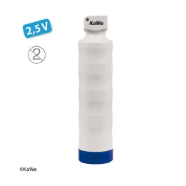 KaWe Poignée à piles pour laryngoscope, jetable, 2,5 V, moyen, C, 10 pcs