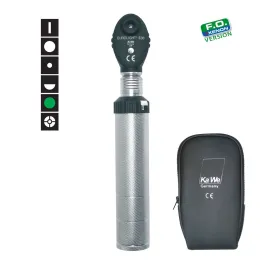 KaWe EUROLIGHT E36, 2,5 V, filtre vert, ophtalmoscope